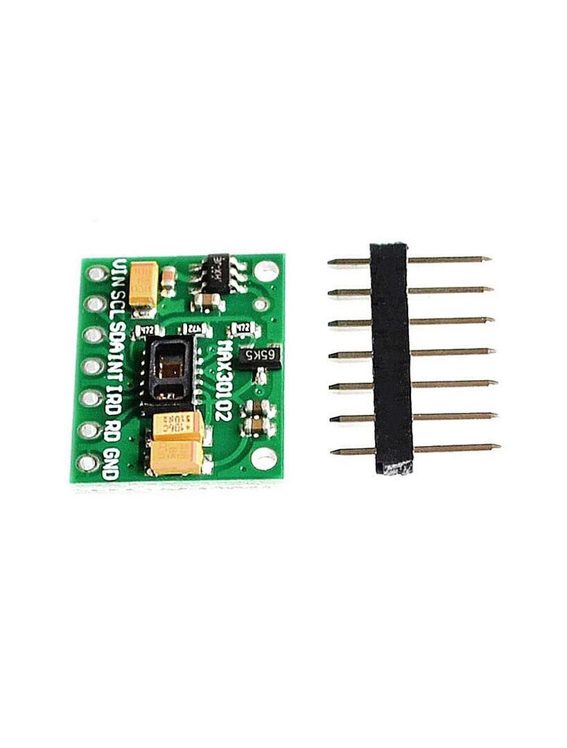 MAX30102-Pulse-Oximter-Heart-Rate-Sensor-2-1.jpg MAX30102 Pulse Oximeter Heart rate Sensor - Image 1