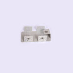 4 Wheel Metal Chassis (Grey) - Image 3