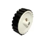 7x2cm Robot Wheel 6mm Shaft (White) - Image 3