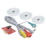 AD8232 ECG Sensor Module with Electrodes - Image 3