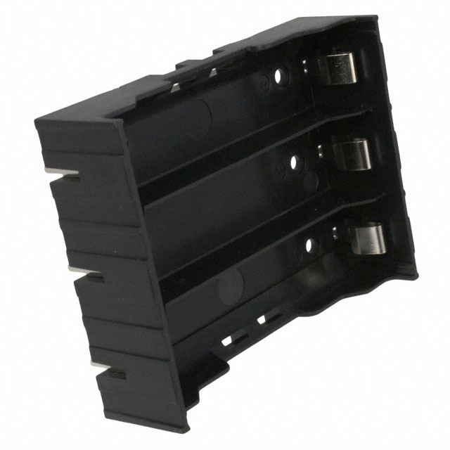 SIDE 3 × 18650 Battery Holder - Image 1