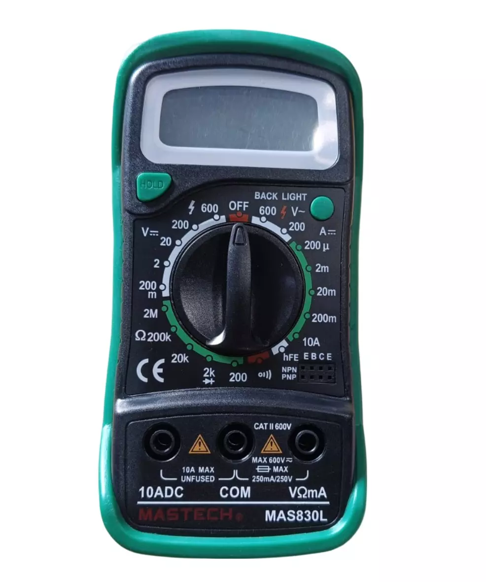 Humidity Sensor Relay Mastech MAS830L Digital Multimeter 600V AC/DC 10A | Robopro